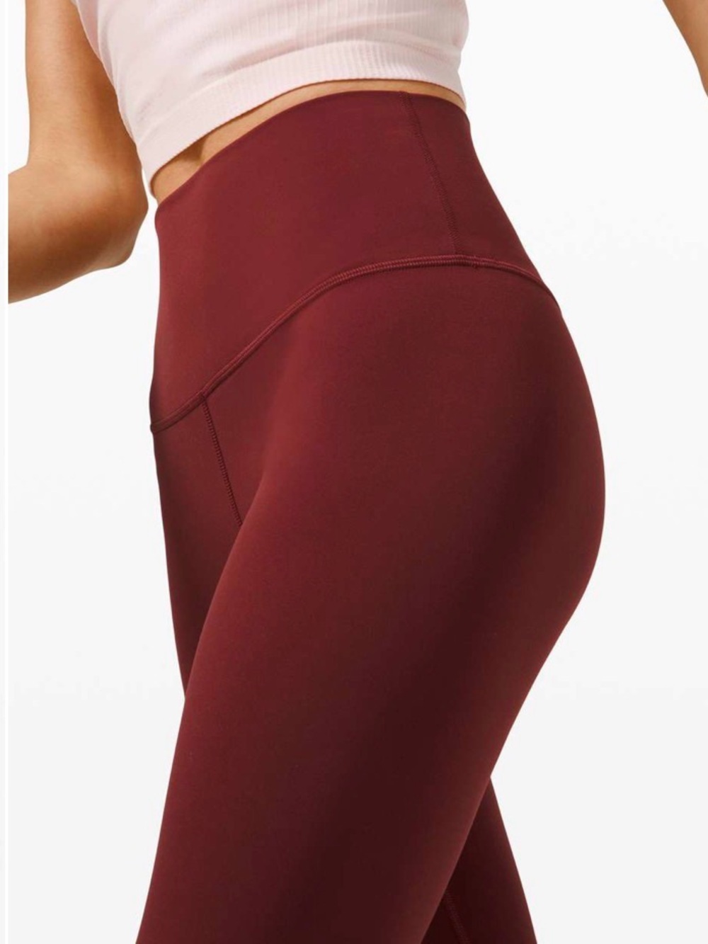 Lululemon Align Pant II *25" red
